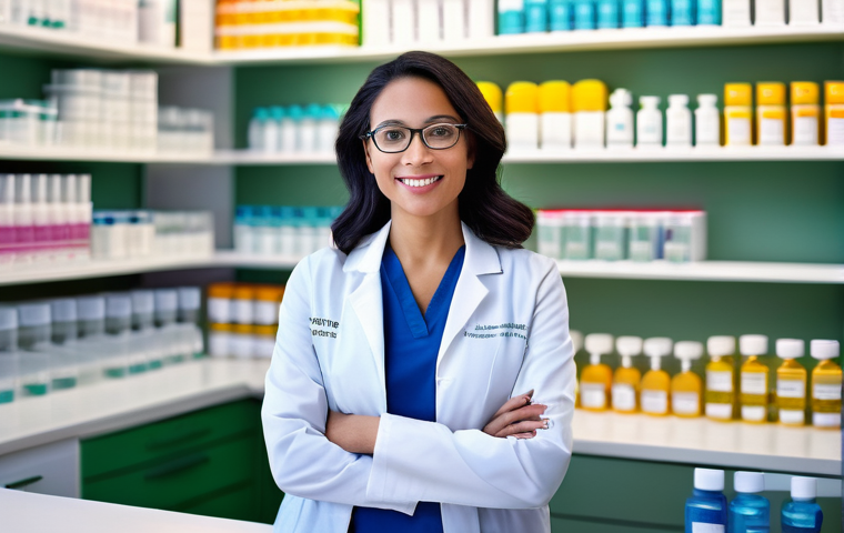 약사 약물 연구의 윤리적 책임 - **The Vigilant Pharmacist: Guardian of Trust and Science**
"A compassionate and vigilant female ...