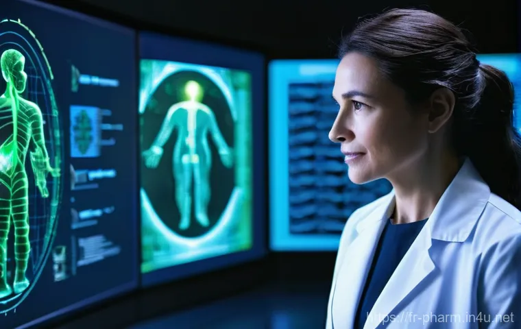 약사 신약 개발 과정 이해 - **Prompt: Compassionate Care in a Clinical Trial Setting**
    "A warm and reassuring scene set in a...